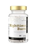 Golden Tree Nighttime Burn Abnehm-Tabletten für Frauen & Männer – Fatburner zum schnellen Abnehmen mit L-Carnitin, Neopuntia & Baldrianwurzel – Thermogenes Supplement zum Abnehmen im Schlaf