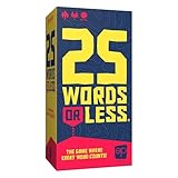 Brettspiel mit 25 Wörtern oder weniger, finden Sie die geheimen Wörter heraus, bevor die Zeit abläuft, 300 Karten, Timer und Countdown-Brett inklusive, schnelles Partyspiel für Familien und Erwachsene