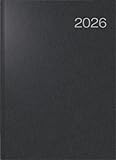 rido/idé Buchkalender Mod. Conform 2026 | A4, Kunststoff, schwarz