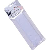 Elastisches Sport-Stirnband aus Baumwolle, Schweißband, für Sport, Fitnessstudio, Training, Workout, Weiß