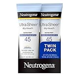 Neutrogena, Ultra-Sheer-Dry-Touch-Sonnenschutzlotion, mit breitem Spektrum LSF 70, 88 ml, 2 Stück