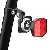 Tavaler Airtag Fahrrad Versteck, Reflektoren Kinder StVZO zugelassen, Airtag Fahrradhalterung für Sattelpfosten 22.2-31.8mm, GPS Tracker Fahrrad für Rennrad, MTB, E-Bike
