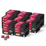 Tchibo Qbo Espresso Sidama Royal Premium Kaffeekapseln, 216 Stück - 8x27 Kapseln (Espresso, Intensität 4/10, aromatisch fruchtig), nachhaltig, Bio-Siegel, aus 70% nachwachsenden Rohstoffen