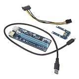 CLISPEED Externe Grafikkarte Adapter Kabel Mini Pci e zu Pci e Riser Card USB Verlängerung für Gaming und Office Laptops zur Leistungssteigerung und Multimedia Erweiterung