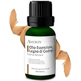 Ätherisches Zedernholzöl 15 ml AMYRON | Cedarwood | 100% natürlich und rein | Ideal für Aromatherapie und therapeutische Anwendung | Diffusor | Massagen | Lebensmittelqualität | Ohne Gentechnik