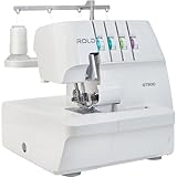 ROLD GT900 Overlock Nähmaschine mit Abfallbehälter | Bequemes Einfädeln und leistungsstarker Motor | Differentialtransport