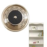 Thermometer Hygrometer Barometer - Luftdruckanzeige mit analogem Zifferblatt | 3 in 1 Werkzeug mit Temperatur- und Feuchtigkeitsmessung, traditionelles Barometer für Zuhause, Dekoration