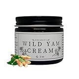Wild Yam Cream Organic, Anti Aging Wild Yam Creme, Yamswurzel Creme für Hormonhaushalt und Pflegend, Yamswurzelcreme Feuchtigkeitscreme für Gesicht & Korper, Wurzelcreme für alle Hauttypen