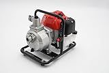 Benzinmotor-Wasserpumpe, 2-Takt-Motor-Wasserpumpe, mit Luftfilter Filter, Ölflasche, handbetriebenen Startmethode für Bewässerung, Landschaftsgestaltung, städtische Wartung, Entwässerung.