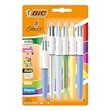 BiC Kugelschreiber, mittlere Spitze, 6 Stück