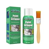 BommFu Lackentferner Für Metall | Motorlackentferner-Abziehgel | Paint Remover Metal Sur-face - Professionelles Lackentfernungswerkzeug Abbeizmittel Für Metall, Auto, Holz