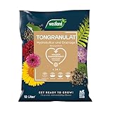Westland Tongranulat, 10 l – Pflanzgranulat ideal für Hydrokultur, Drainage Substrat ohne chemische Zusätze, für Innen- und Außenbereich