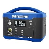 DENQBAR Tragbare Powerstation NQB 600, 626Wh Mobiler Stromspeicher mit 230V/600W (Spitze 1200W) Mobile Stromversorgung für Reise, Camping, Outdoor, Wohnmobil und als Notstromaggregat