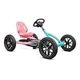 BERG Buddy Lua Pedal GoKart | Kinderfahrzeug, Tretfahrzeug mit hohem Sicherheitstandard, Luftreifen und Freilauf, Kinderspielzeug geeignet für Kinder im Alter von 3-8 Jahren