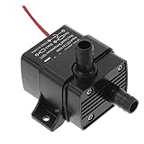 VICASKY 12V Mini Wasserpumpe Dc für Aquarium und Garten Energiesparende Geräuscharme Tauchpumpe mit Förderhöhe für Fischtanks Teiche und Springbrunnen