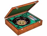 Philos 3705 - Roulette Set, Design, Exklusive Holzbox