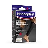 Hansaplast Sport Compression Wear Waden Sleeves, Wadenbandage zur Unterstützung der Muskulatur, Waden Kompressionsstrümpfe fördern die Muskelregenration, 1 Paar, Größe L/XL