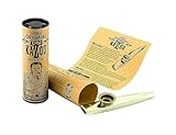 Clarke Kazoo - Metall - Goldfarben - Einzelinstrument - Verpackt in bedruckter Pappröhre