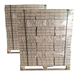 Premium RUF BRIKETTS 100% BUCHE –2 Palette 1920 kg(960+960 kg) 10 kg Packung, Kaminbriketts & Ofenbriketts – für Kaminöfen, Kachelöfen & Holzheizungen, Brennholz Briketts, Holzbriketts