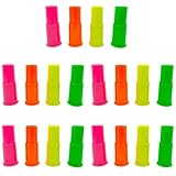 Niuhong 20 Pcs Party Krachmacher Mehrfarbig Geräuschemacher Pfeifen Lustige Pfeife Kunststoff Pfeife Spielen Musikspielzeug Kinder Geschenke Geburtstag Party Karneval Zufällige Farbe
