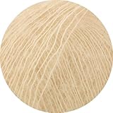 LANA GROSSA Landlust Kidmohair | Feines Lace-Garn aus Superkid Mohair mit Baumwolle | Handstrickgarn aus 70% Mohair (Superkid) & 30% Baumwolle | 25g Wolle zum Stricken & Häkeln | 225m GarnFB 2