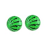 minkissy 12Stücke Wassermelonenform Beach Ball Aufblasbares für Strandpartys für Erwachsene Farbenfrohes Design Perfektes Wasserspielzeug für Spaß und Aktivität