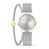 BERING Damen Uhr Quarz Movement - Classic Collection mit Edelstahl und Saphirglas 12131-014-GWP