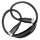 SAFIGLE Wiederaufladbare Verstellbare USB Leselampe zum Umhängen Freihändiges Buchlicht für Lesen im Bett Leichte Augenschonende Nachttischlampe Helligkeitsstufen Ergonomisch und