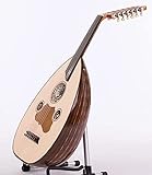 Ethnic Musical Oud-Plektren, Oud, 3/4, Walnussholz, Mechanische Saiten, 11 Saiten, Fichtenholz, EQ Tonabnehmer, 3-Band-Equalizer: Bass, Mid, High