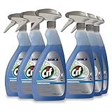 Cif Pro Formula Glasreiniger, 750ml (6er Pack) Sprühflaschen