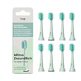 TIO Sonic Aufsätze für Philips Sonicare – 8 Stück – Nachhaltige Ersatzbürsten mit biobasierten Borsten – Kompatibel mit Sonicare Handstücken – Made in Europe (8)