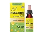 RESCURA PLUS Bachblüten Mentale Balance, 10 ml I Bachblütenmischung mit Vitaminen für mehr Balance I ehemals Rescue das Original