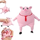 Schweine Quetschspielzeug, Anti Stress Schwein, Kreatives Dekompressions Piggy, Schweine Antistress Spielzeug, Stress Schwein Stress Spielzeug, Squishy schwein, Piggy squeeze Toy, Anti-Druck Spielzeug