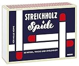 moses. 28029 Streichholzspiele | 50 Rätsel, Tricks und Spielereien | In einer Retro-Geschenkbox