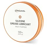 Prounol 100% Silikonfett, nichtleitende Allzweckpaste, wasserfestes HT Gummifett (100 ml) - Kunststoffpflege & Gummipflege