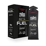 Science in Sport BetaFuel Gels Dual Source Energy Gel Sportgetränk, Geschmack Erdbeere und Limette, 40g Kohlenhydrate pro Gel, 60ml Portion (6er Packung)