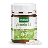 Sanct Bernhard Vitamin-B6-Mono-Tabletten | Vegan | 10mg pro Tablette | 240 Stück