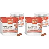 Merz Spezial Carotin Summer Teint – Carotin Tabletten für einen gesunden Hautteint – Nahrungsergänzungsmittel mit β-Carotin und Vitamin D – 1 x 120 Tabletten (Packung mit 2)