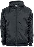 Urban Classics TB160 Herren Jacke Windbreaker, Gr. X-Large, Schwarz (black 7)