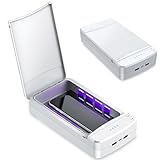 Professionelle Nail Art Sterilisator Box: WIYETY UV Lampe Sterilisator, Professionelle UV Desinfektionsgerät Mit Leisem Betrieb Geeignet für Nagelwerkzeuge und Nagelsalons (weiß)