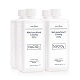 HANSE PRO Natriumchlorit Lösung (25%), 4 x 500 ml, nach Original-Rezeptur, deutsches Qualitätsprodukt