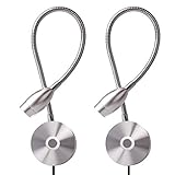 JHS-TECH Leselampe Wandmontage, Dimmbar Bettleuchte Berührungsschalter Schwanenhals Lampe Bett Leseleuchte 3W Hell Nachtbeleuchtung Leselicht für Schlafzimmer - 2 Packung Warmweiß