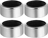 LATRAT 4 Stück Edelstahl Tropfring Tropfenfänger, Wiederverwendbar Weinflasche Flaschen Auslaufsicher Weinausgießer Zubehör Weinzubehör Bar Restaurant Zuhause