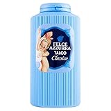 Felce Azzurra - Talkum, komplett natürliches zartes Pulver, klassischer Duft - Dose, 500 g