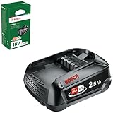 Bosch Akku und Ladegerät Starterset PBA 18V (18V System, 2,5Ah Akku, Ladegerät, in Kartonverpackung)