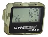 Gymboss miniMAX Intervalltimer und Stoppuhr Camouflage/HELLBRAUN SOFTBESCHICHTUNG