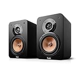Teufel Ultima 20 - HiFi Regallautsprecher, Kompakt & Leistungstark, Phase-Plug, Präziser Sound und Bass, 2-Wege-System, Bassreflex-Aufbau (Schwarz)