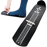 biped Fußmessgerät für Kinder und Erwachsene - Inklusive cm Skala - Messgerät für Schuhe in EU-Größen von 15 bis 48 - Schuhgrößenmesser Kinder, Damen und Herren z2933