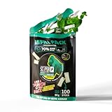 Scooper Energy Refill Pack | Fresh Mint Extra Strong 80mg | Energy Booster Pouches Sugarfree | 100 Pouches | 60g