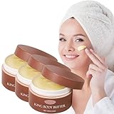 King Body Butter, King Organic Cologne Body Butter, Crowned Skin Body Butter, Bio-Körperbutter, Beruhigt die Haut (3PC, A)